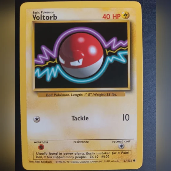 Pokemon | Toys | Voltorb Pokemon Card Base Set No 672 Common Nonholo | Poshmark Pokemon | Toys | Voltorb Pokemon Card Base Set No 672 Common Nonholo | Poshmark